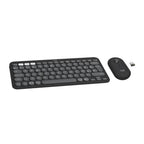 Teclado + Mouse Logitech Pebble 2 Combo Inalambrico Negro