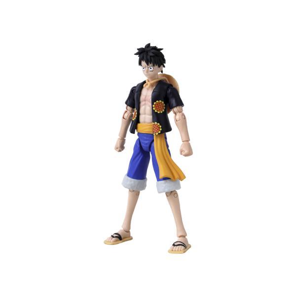Figura Bandai One Piece Anime Heroes Luffy Dressrosa Hover Image