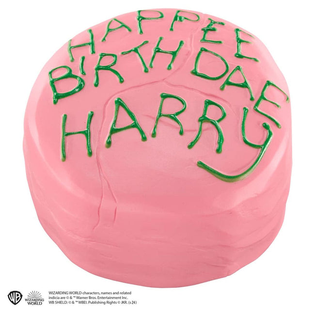 Figura Anti Estrés The Noble Collection Harry Potter Pastel De Cumpleaos De Harry Hover Image