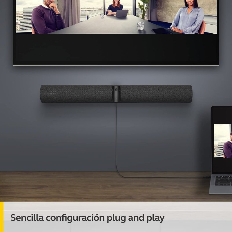 Barra De Video Jabra Panacast 50 4k Negro