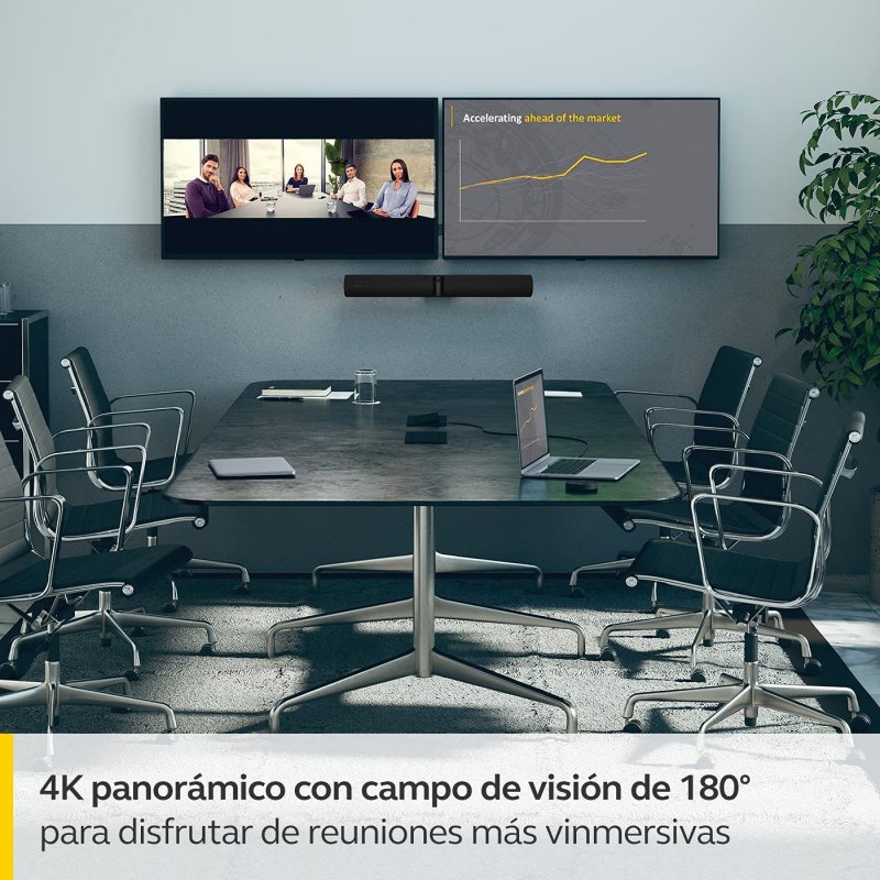 Barra De Video Jabra Panacast 50 4k Negro