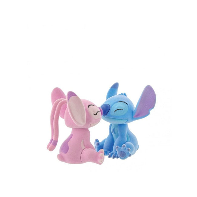 Pack De 2 Figuras Flocadas Enesco Disney Stitch Y Angel Beso Main Image