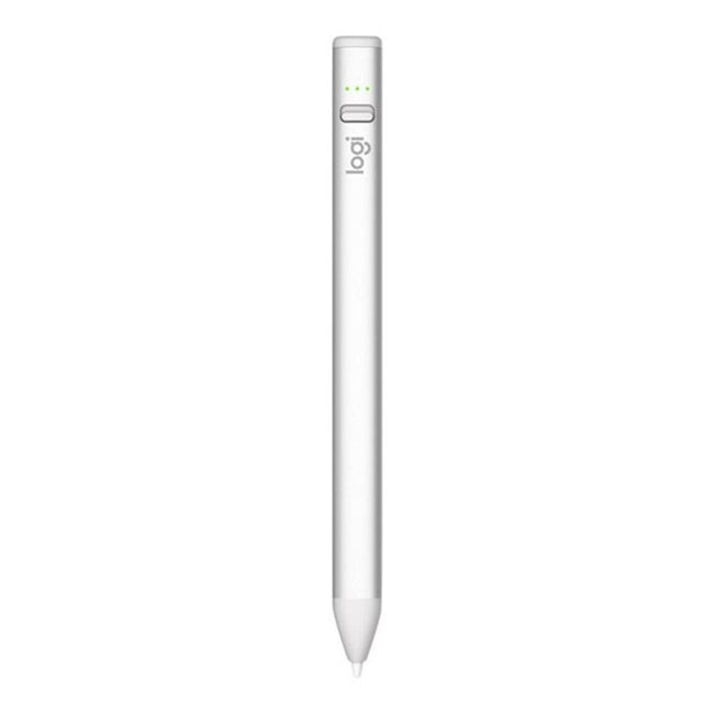 Lapiz Digital Logitech Crayon Silver Usb - C Para Ipad - Con Tecnología Apple Pencil Hover Image