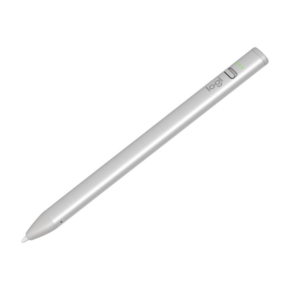 Lapiz Digital Logitech Crayon Silver Usb - C Para Ipad - Con Tecnología Apple Pencil