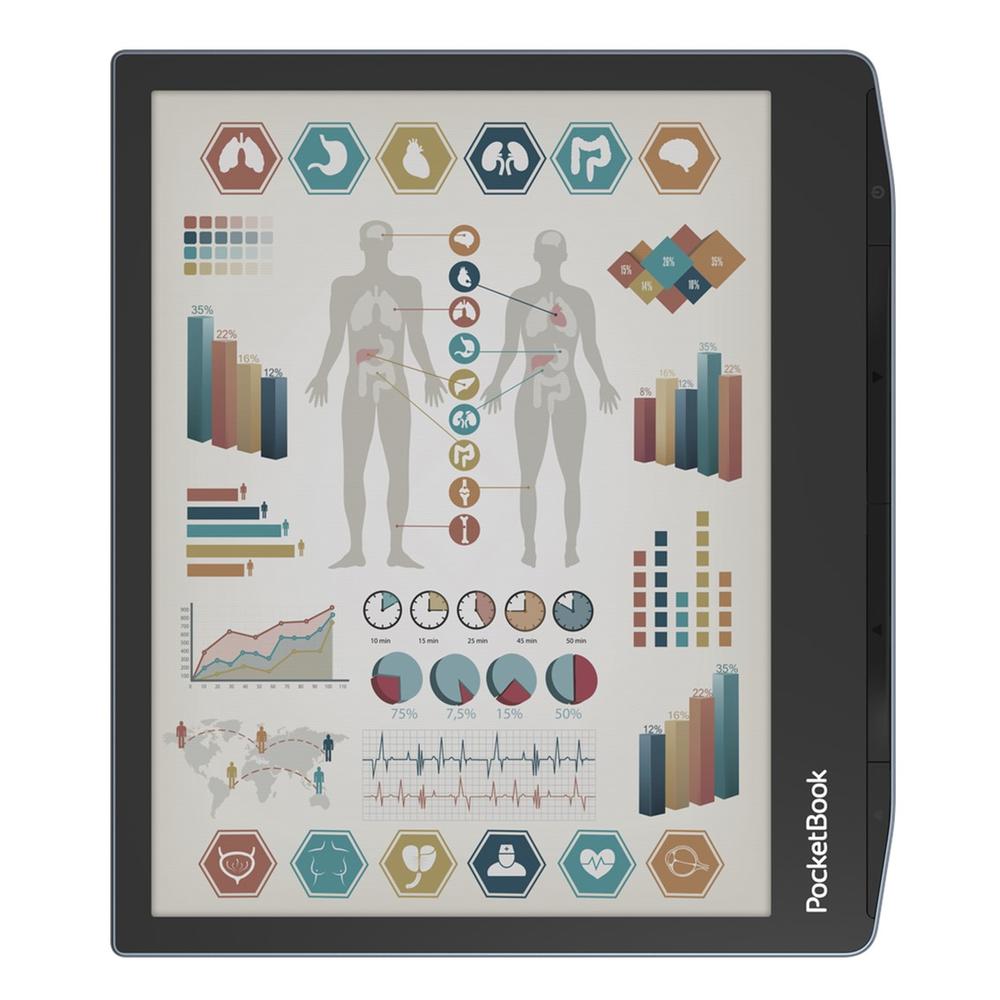 Libro Electronico Ebook Pocketbook Era Color 7 Pulgadas 32gb Azul Oscuro - Stormy Sea