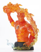 Figura Mini Busto Diamond Marvel Comic Human Torch 1 - 6 Scale