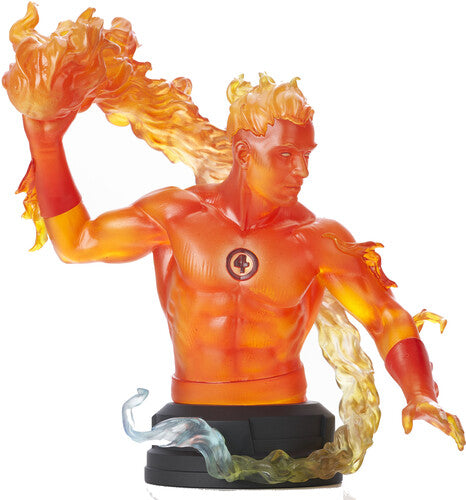 Figura Mini Busto Diamond Marvel Comic Human Torch 1 - 6 Scale Main Image