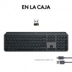Teclado Logitech Mx Keys S Inalambrico Grafito Bateria
