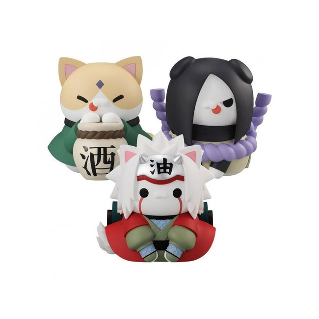 Pack Figuras Megahouse 3 Unidades Naruto Megacat Nyanto! Gift Incluido Hover Image