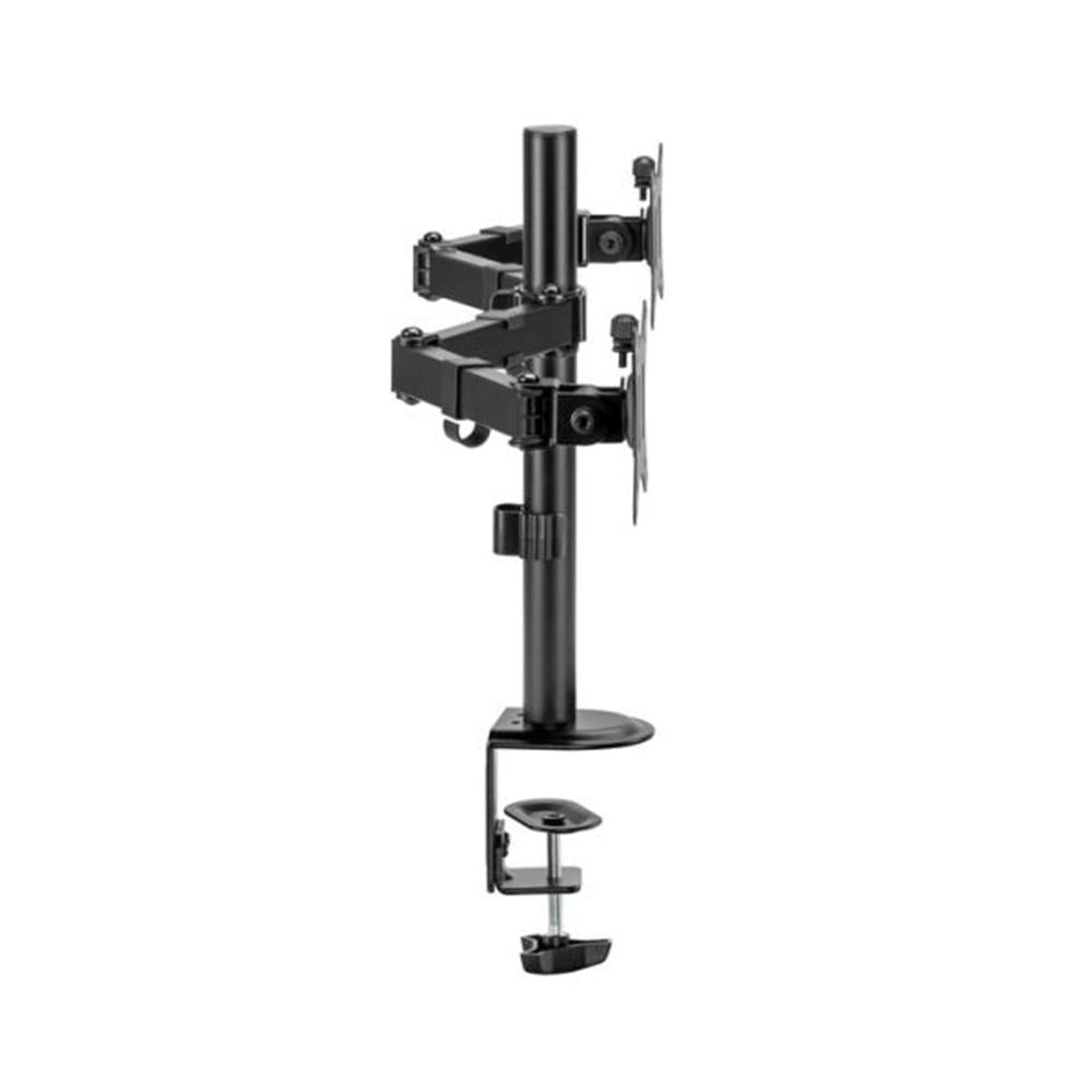 Soporte Mesa Equip Vesa Hasta 32 Pulgadas 100x100 Max 9kg Doble Pantalla