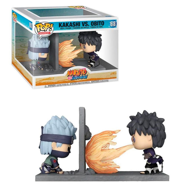 Funko Pop Moment! Naruto Shippuden Kakashi Vs Obito Uchiha 80256 Hover Image