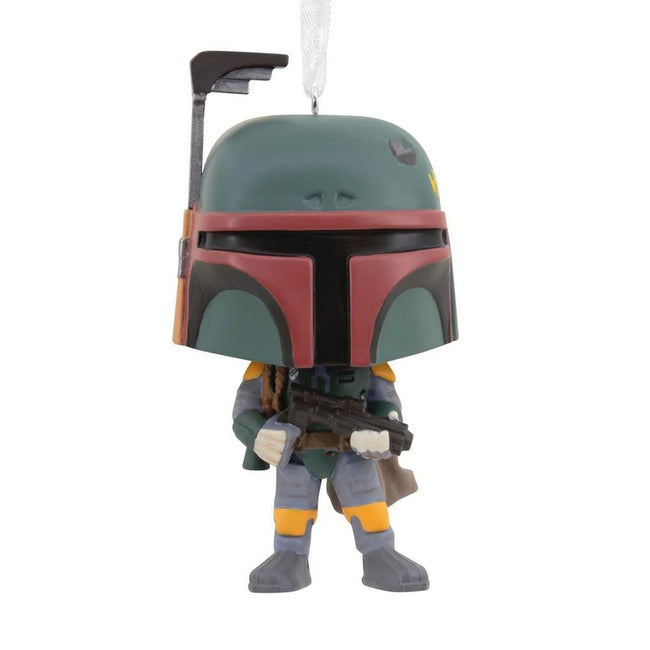 Adorno De Navidad Funko Star Wars Boba Fett Figura De Resina Hover Image