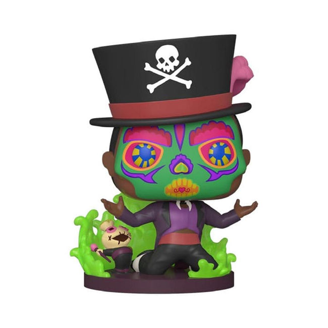 Funko Pop Disney Villanos Tiana Y El Sapo Sugar Skull Facilier Base Especial Hover Image