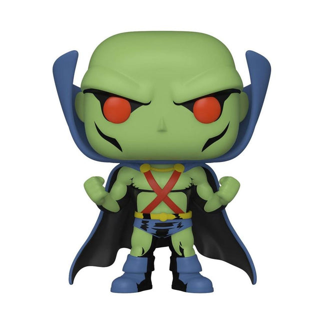 Funko Pop Dc Comics Heroes Jl Comic Martian Manhunter 66619 Hover Image