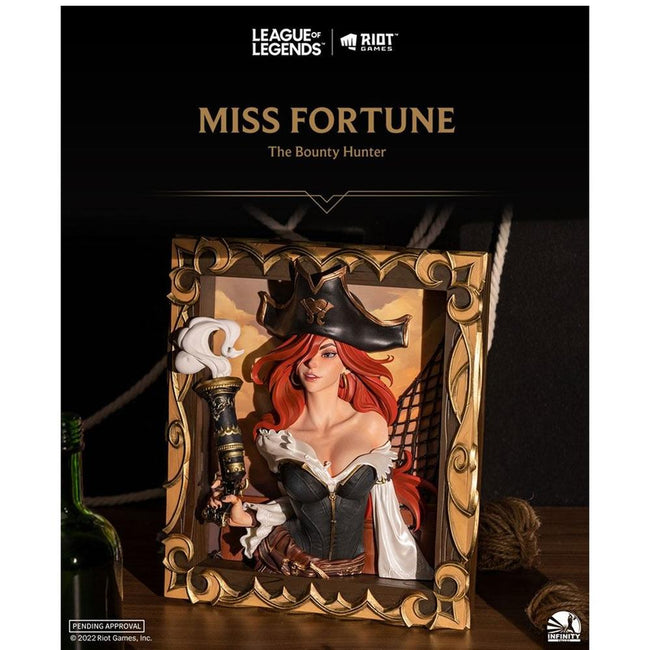 Figura League Of Legends Marco 3d The Bounty Hunter Miss Fortune Hover Image