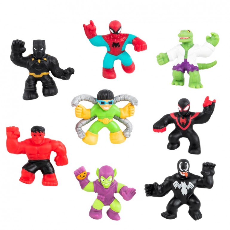 Figuras Mini Goo Jit Zu Marvel 1 Unidad Aleatoria