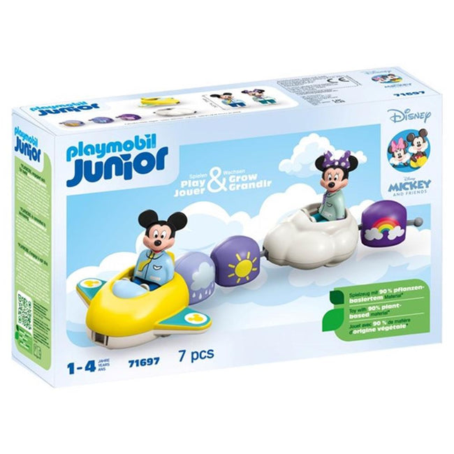 Playmobil Junior Disney: Mickey Y Minnie Tren Nube Hover Image