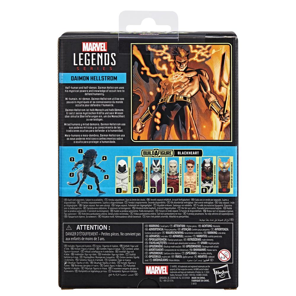 Figura Hasbro Marvel Legends Series Strange Tales Daimon Hellstrom