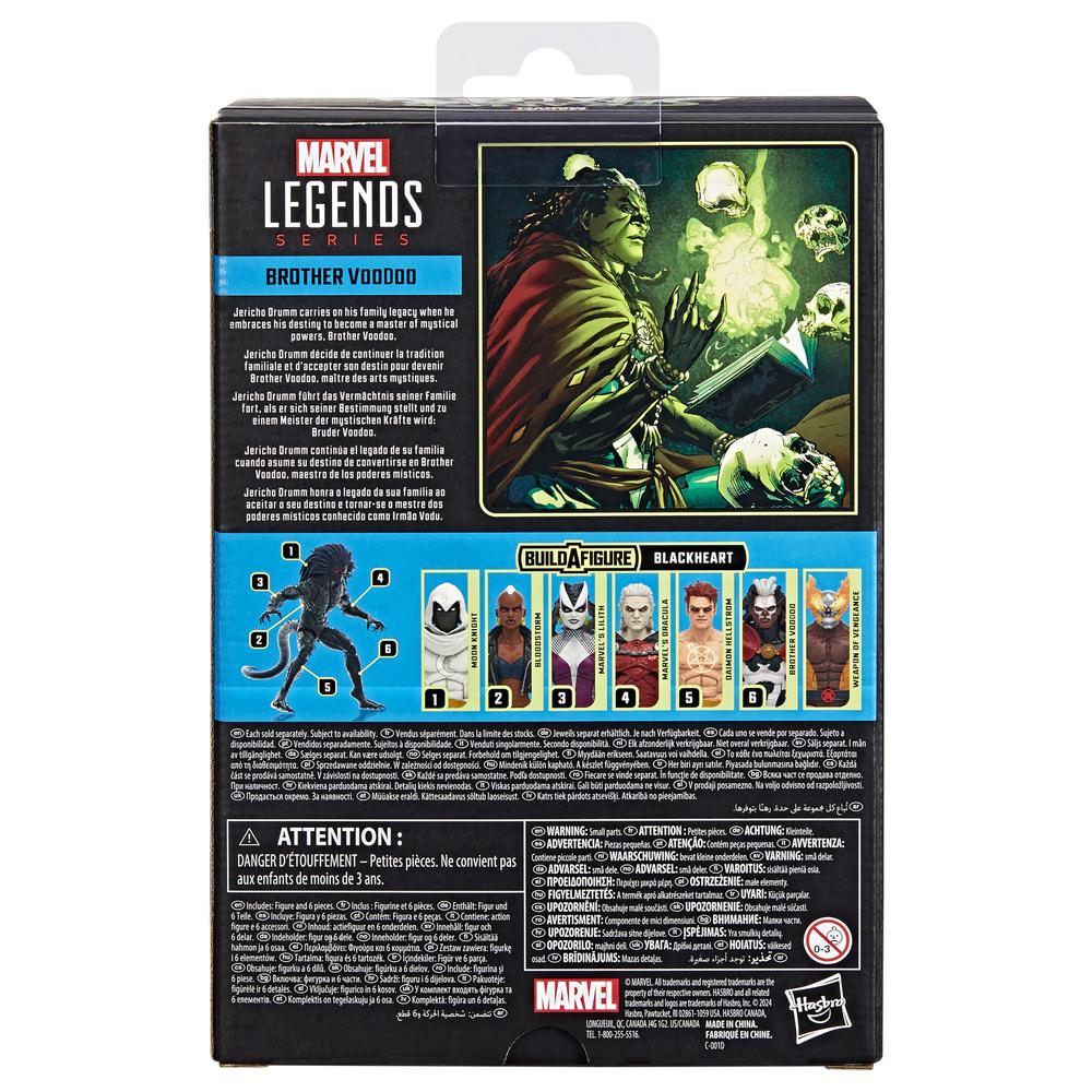 Figura Hasbro Marvel Legends Series Strange Tales Brother Voodoo
