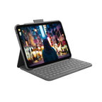 Funda Logitech Slim Folio Con Teclado Para Ipad