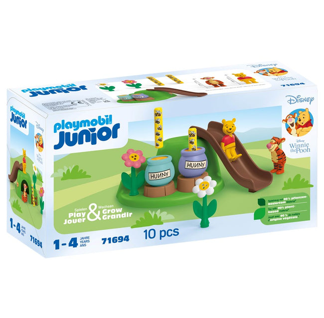 Playmobil Junior: Disney Winnie The Pooh & Tigger Jardín De Abejas Hover Image