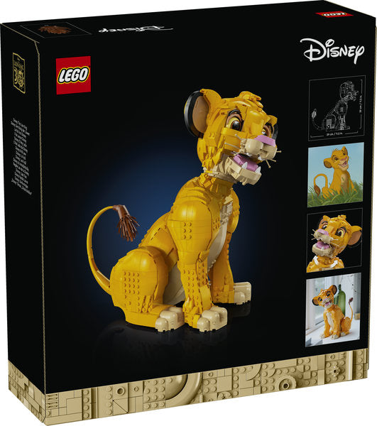 Lego Disney El Rey León Simba Joven