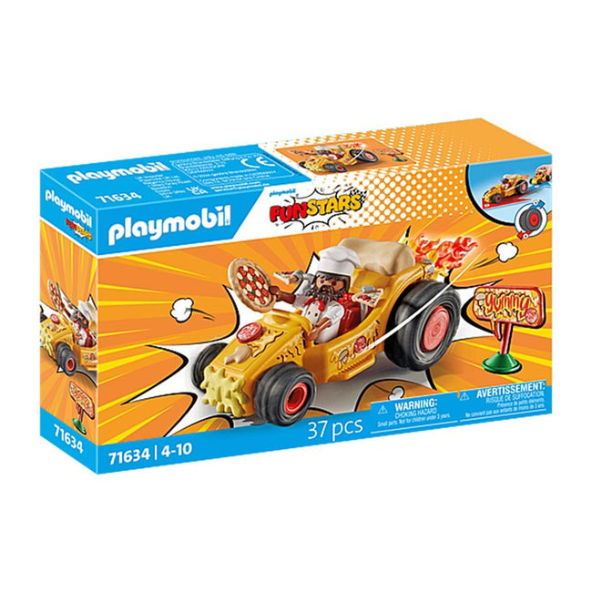 Playmobil Racing Pizza Hover Image