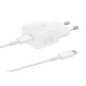Cargador Samsung Ep - T2510xwegeu Usb Tipo C Blanco 25w Cable Incluido