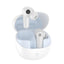 Auriculares Qcharx Sound Auricular Tws Bluetooth 5.3 Blanco
