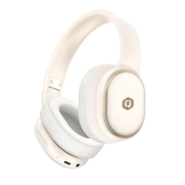 Auriculares Qcharx Pulse Bluetooth Beige Hover Image
