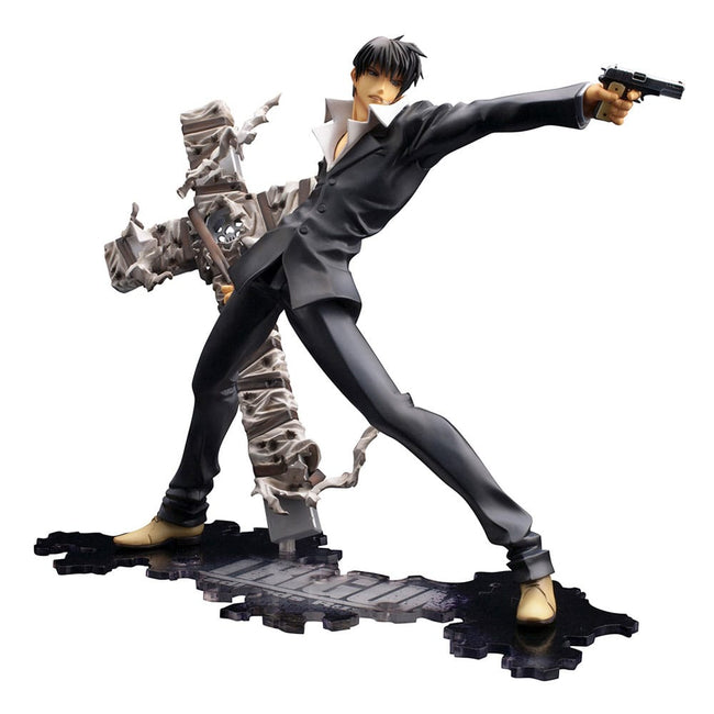 Figura Kotobukiya Trigun Badlands Rumble Artfx J Wolfwood 1 - 8 Hover Image