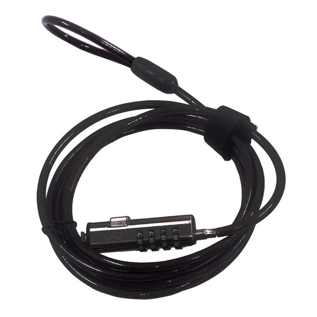 Cable De Seguridad Ewent Para Portatil - Combinacion 4 Digitos 1.8m Hover Image
