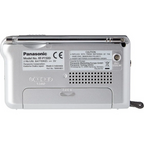 Radio Panasonic Rf - P150deg - S Sintonizador Afc Color Plata