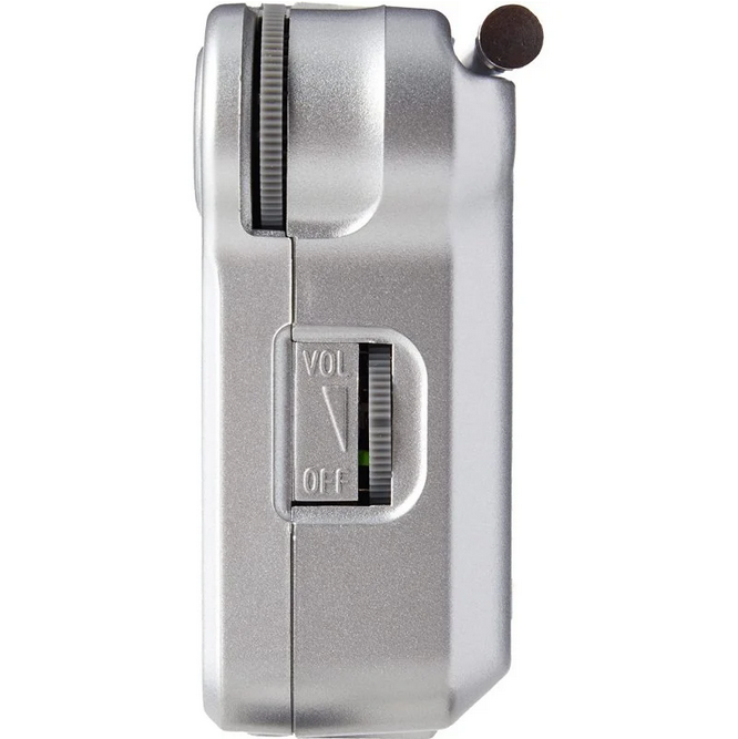 Radio Panasonic Rf - P150deg - S Sintonizador Afc Color Plata