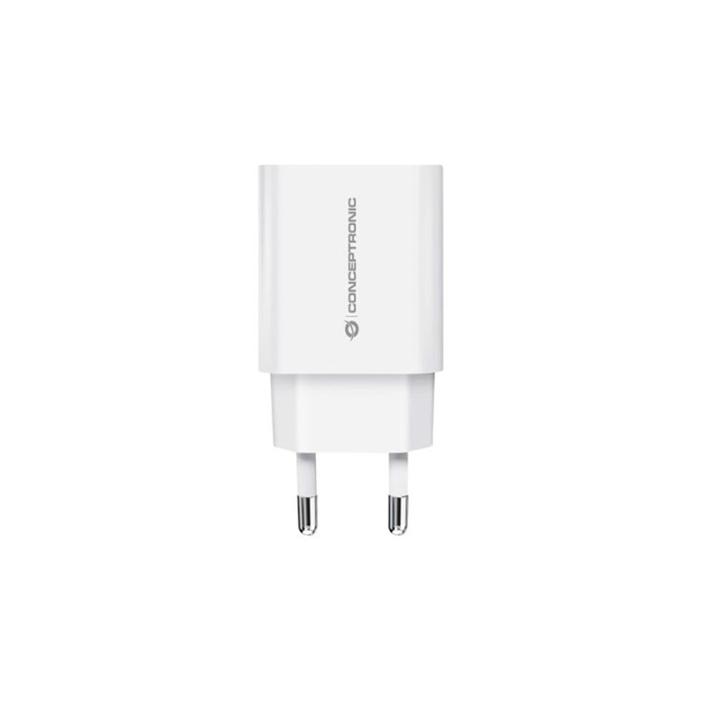 Cargador De Pared Conceptronic Althea14w Blanco