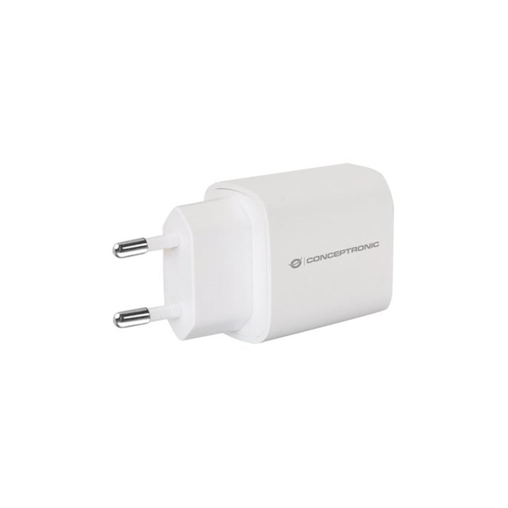 Cargador De Pared Conceptronic Althea14w Blanco