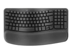 Teclado Logitech Wave Keys Bluetooth Negro