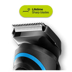 Barbero Cortapelos Braun Bt3240 - Uk + Gillete Fusion 39 Ajustes - Barba - Lavable - Control Giratorio