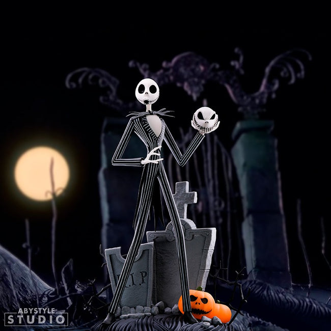 Figura Abystyle Pesadilla Antes De Navidad Jack Cara Sonriente Aterradora Main Image