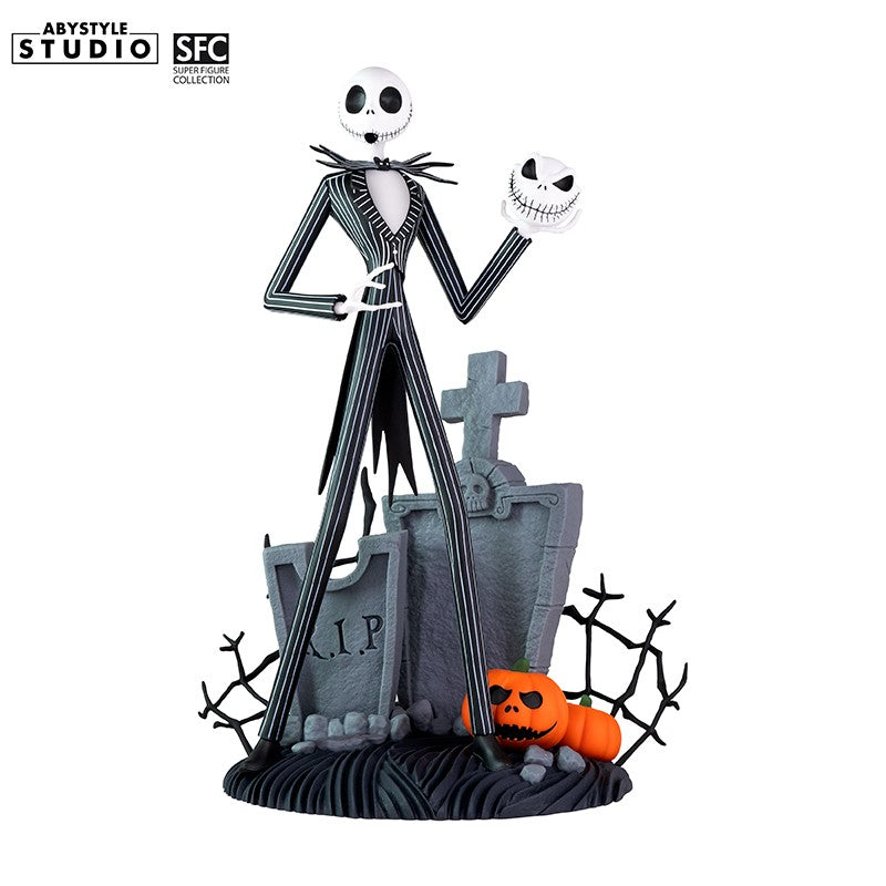 Figura Abystyle Pesadilla Antes De Navidad Jack Cara Sonriente Aterradora