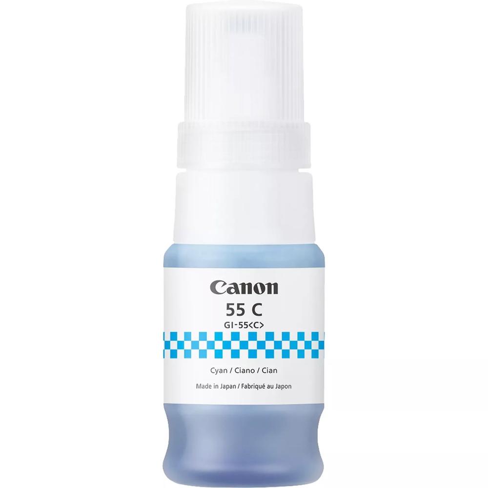 Botella Tinta Canon Gi - 55 Ink Cian