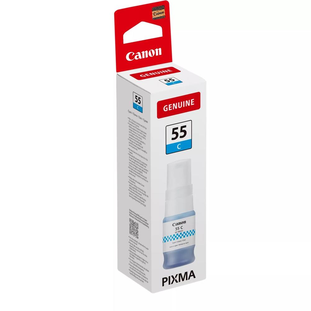 Botella Tinta Canon Gi - 55 Ink Cian