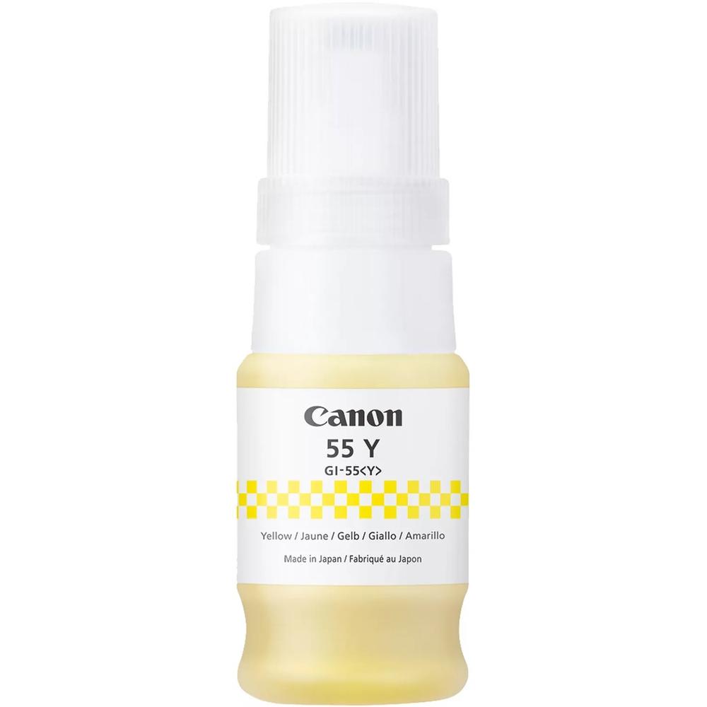 Botella Tinta Canon Gi - 55 Ink Amarillo