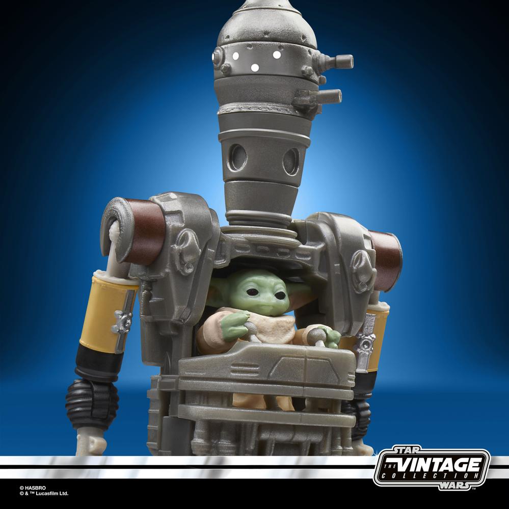 Figura Hasbro Star Wars The Mandalorian The Vintage Collection Ig - 12 Grogu & Anzellan