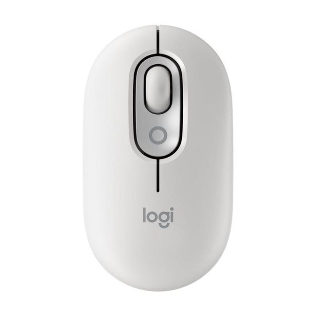 Raton Inalambrico Logitech Pop Mouse Blanco Hover Image