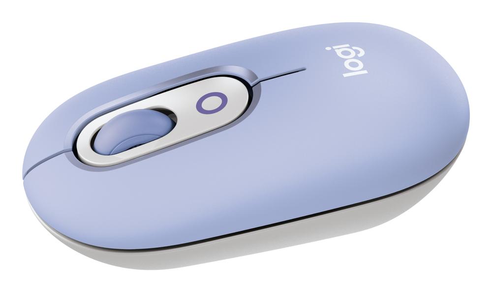 Raton Inalambrico Logitech Pop Mouse Lila