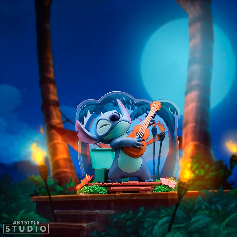 Figura Abystyle Disney Stitch Guitar