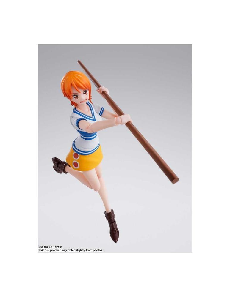 Figura Tamashii Nations Nami Romance Dawn 14 Cm One Piece Sh Figuarts