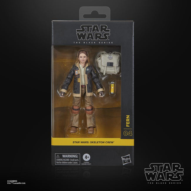 Figura Hasbro Star Wars The Black Series Skeleton Crew Fern Hover Image