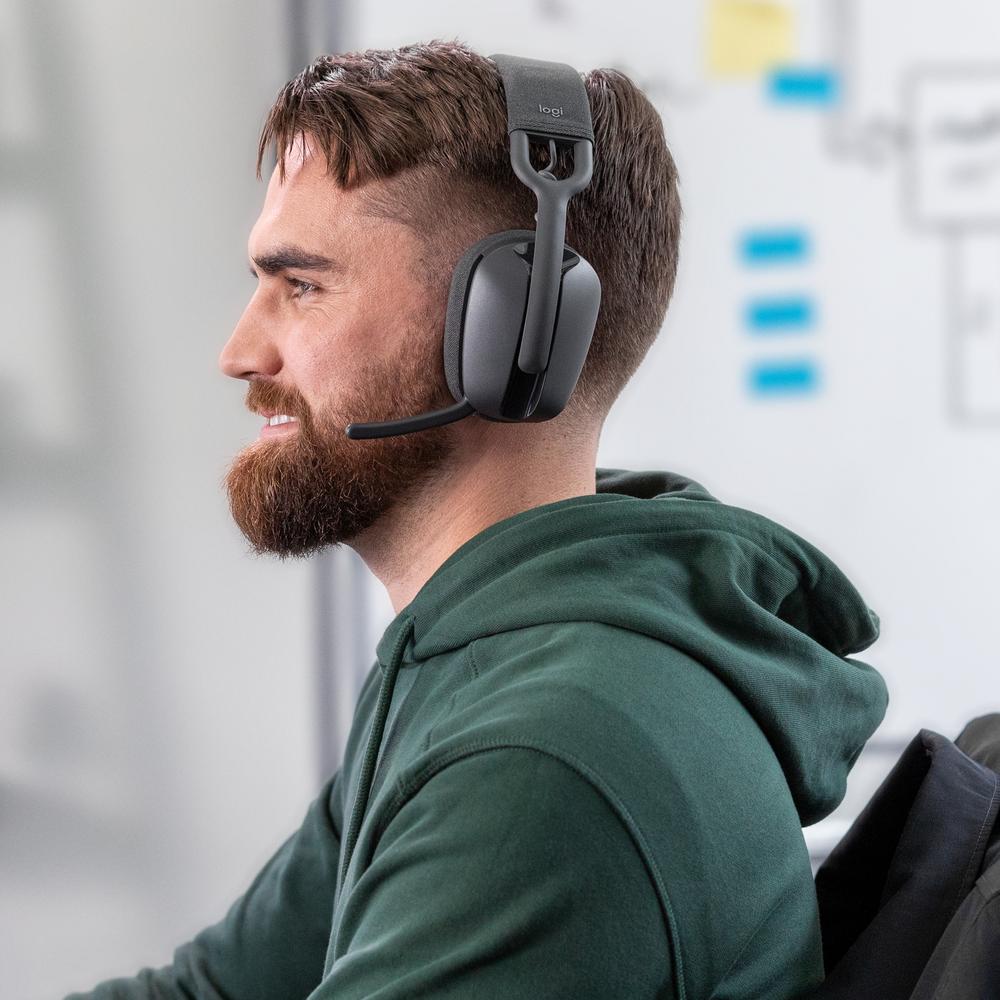 Auriculares Logitech Zone Vibe 100 Inalambrico Negro